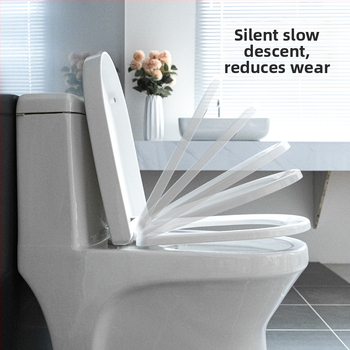 WC-fedél egygombos gyorskioldással, megerősített lágy zárás, állítható csuklótávolság, modell 01123, OEM