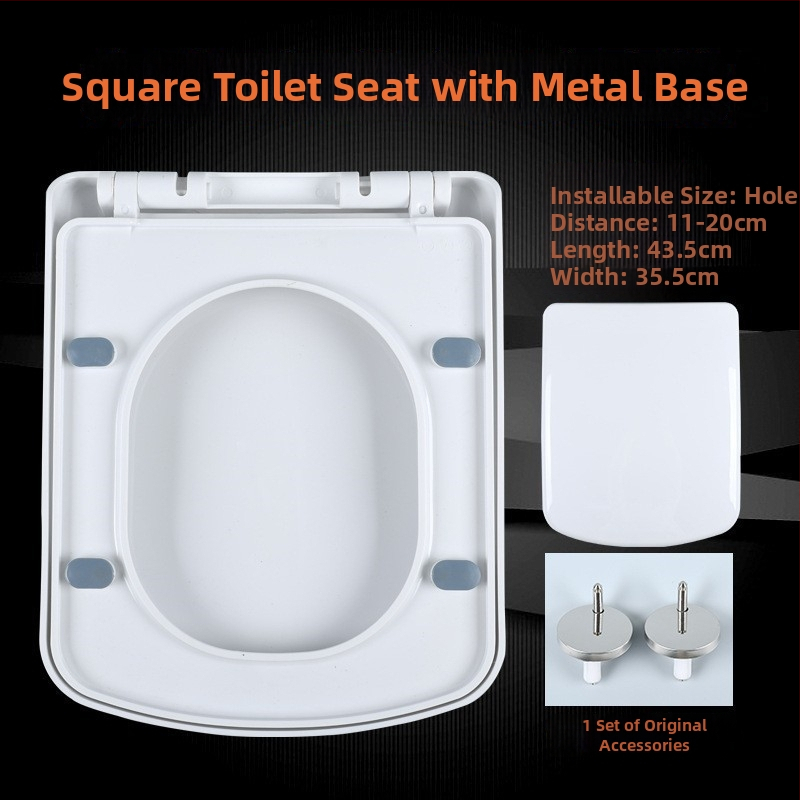 WC-fedél egygombos gyorskioldással, megerősített lágy zárás, állítható csuklótávolság, modell 01123, OEM