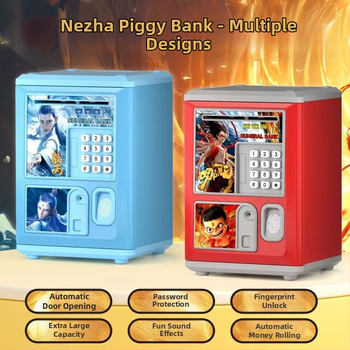 Aoxian παιδικός έξυπνος κουμπαράς, πλαστικός, σχήμα ζωάκι, στυλ καρτούν, ιδανικό δώρο γενεθλίων