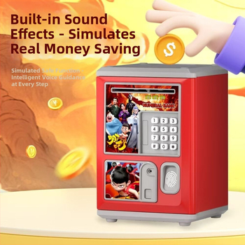 Aoxian παιδικός έξυπνος κουμπαράς, πλαστικός, σχήμα ζωάκι, στυλ καρτούν, ιδανικό δώρο γενεθλίων