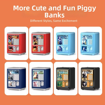 Aoxian παιδικός έξυπνος κουμπαράς, πλαστικός, σχήμα ζωάκι, στυλ καρτούν, ιδανικό δώρο γενεθλίων