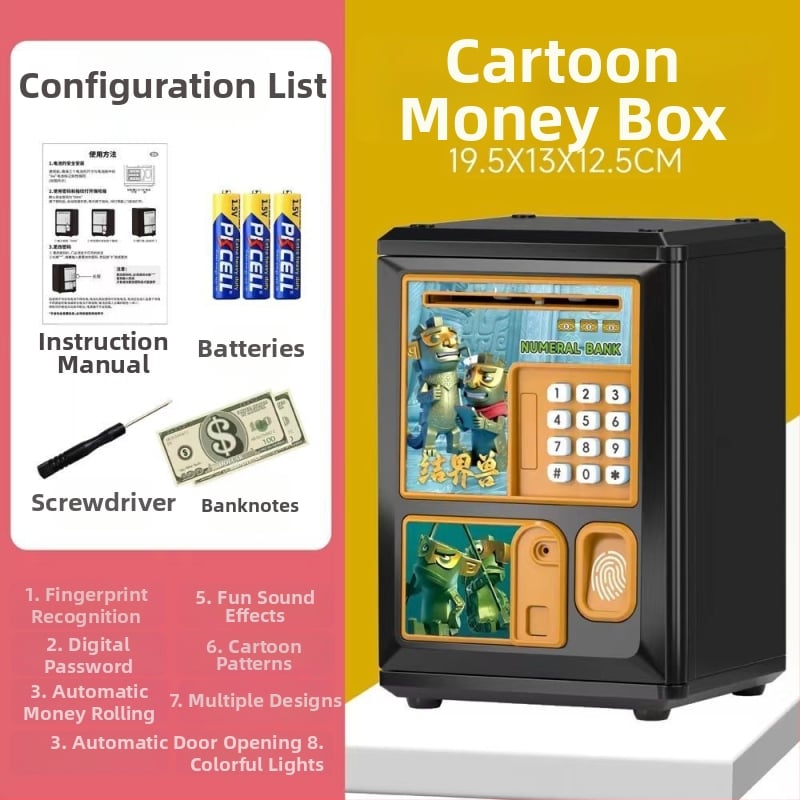 Aoxian παιδικός έξυπνος κουμπαράς, πλαστικός, σχήμα ζωάκι, στυλ καρτούν, ιδανικό δώρο γενεθλίων