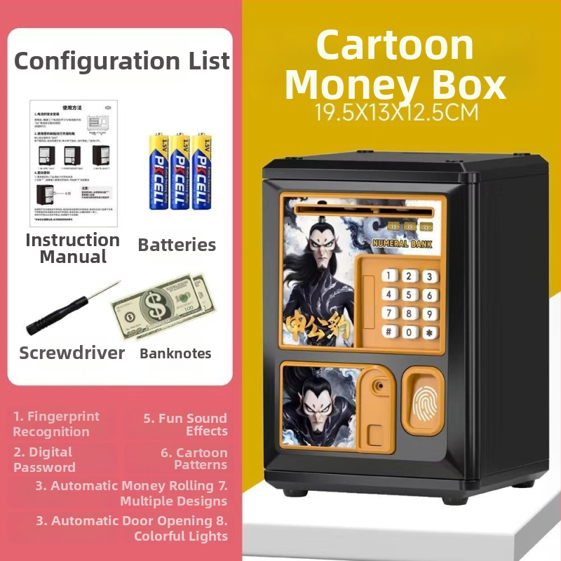 Aoxian παιδικός έξυπνος κουμπαράς, πλαστικός, σχήμα ζωάκι, στυλ καρτούν, ιδανικό δώρο γενεθλίων