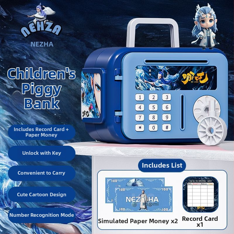 Aoxian παιδικός έξυπνος κουμπαράς, πλαστικός, σχήμα ζωάκι, στυλ καρτούν, ιδανικό δώρο γενεθλίων