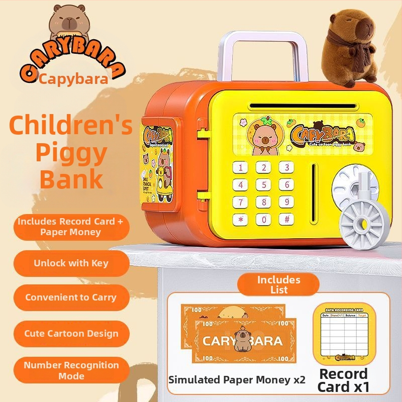 Aoxian παιδικός έξυπνος κουμπαράς, πλαστικός, σχήμα ζωάκι, στυλ καρτούν, ιδανικό δώρο γενεθλίων