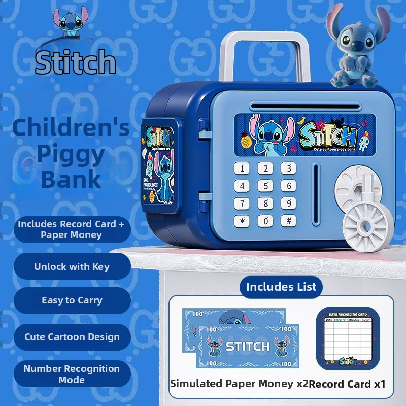 Aoxian παιδικός έξυπνος κουμπαράς, πλαστικός, σχήμα ζωάκι, στυλ καρτούν, ιδανικό δώρο γενεθλίων