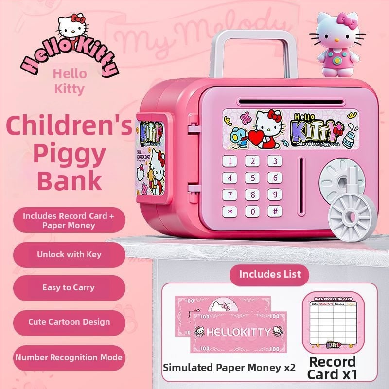 Aoxian παιδικός έξυπνος κουμπαράς, πλαστικός, σχήμα ζωάκι, στυλ καρτούν, ιδανικό δώρο γενεθλίων