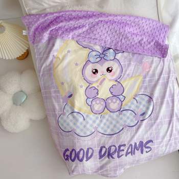 Παιδική κουβέρτα από 100% βαμβάκι, με σχέδιο ζώων και κινούμενων σχεδίων, για ηλικίες 3–8 ετών, ασφάλεια Κατηγορίας A, κατάλληλη για όλες τις εποχές