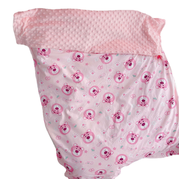 Παιδική κουβέρτα από 100% βαμβάκι, με σχέδιο ζώων και κινούμενων σχεδίων, για ηλικίες 3–8 ετών, ασφάλεια Κατηγορίας A, κατάλληλη για όλες τις εποχές