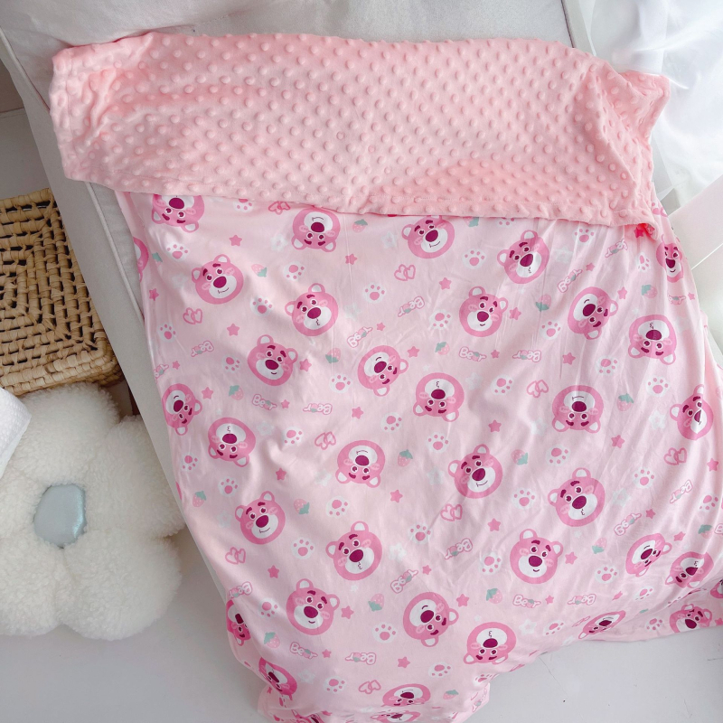 Παιδική κουβέρτα από 100% βαμβάκι, με σχέδιο ζώων και κινούμενων σχεδίων, για ηλικίες 3–8 ετών, ασφάλεια Κατηγορίας A, κατάλληλη για όλες τις εποχές