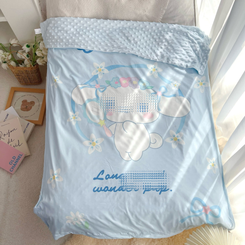 Παιδική κουβέρτα από 100% βαμβάκι, με σχέδιο ζώων και κινούμενων σχεδίων, για ηλικίες 3–8 ετών, ασφάλεια Κατηγορίας A, κατάλληλη για όλες τις εποχές