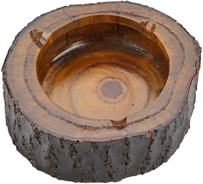 Пепелник пънче, Дървен, 12х4 см