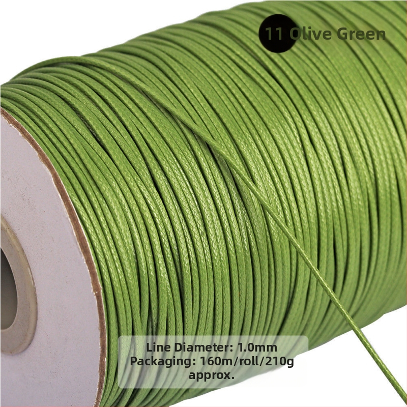 Κορδόνι από πολυεστέρα για κοσμήματα, Bodhi υλικό, χειροποίητη ύφανση, φυσικό στυλ