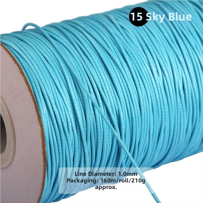 Κορδόνι από πολυεστέρα για κοσμήματα, Bodhi υλικό, χειροποίητη ύφανση, φυσικό στυλ