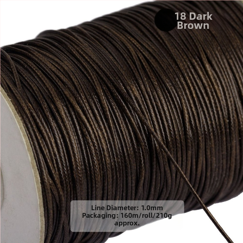 Κορδόνι από πολυεστέρα για κοσμήματα, Bodhi υλικό, χειροποίητη ύφανση, φυσικό στυλ