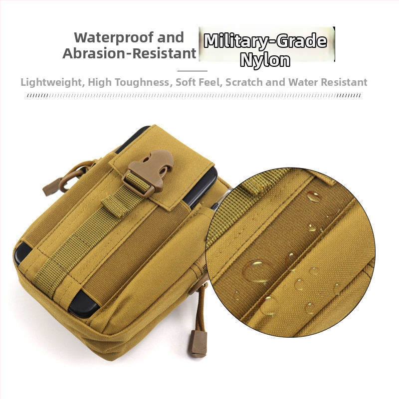 Pánska taktická pásová taška na telefón, viacúčelová vonkajšia taška, Oxford látka, pre cyklistov