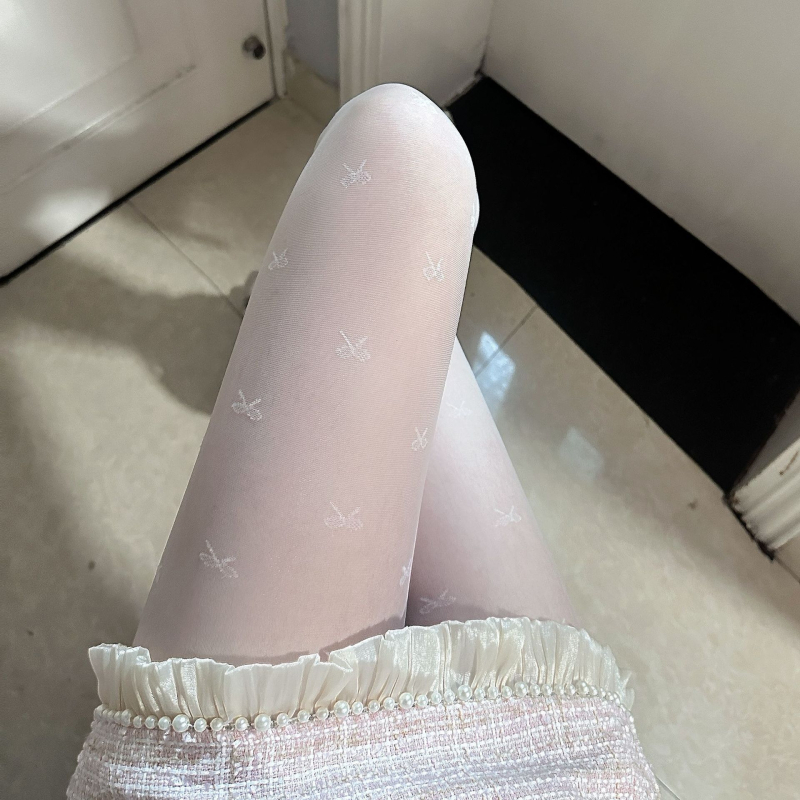 Nylon alakformáló harisnya houndstooth és kockás mintával, 15D, vékony, szexi