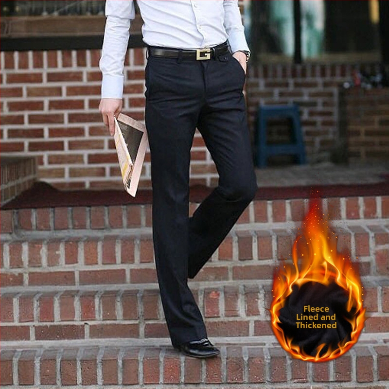 Αντρικά παντελόνια με ίσιο κόψιμο, άνετη φαρδιά γραμμή, υψηλό μέση, μικροελαστικότητα, ύφασμα από μπαμπού και μετάξι