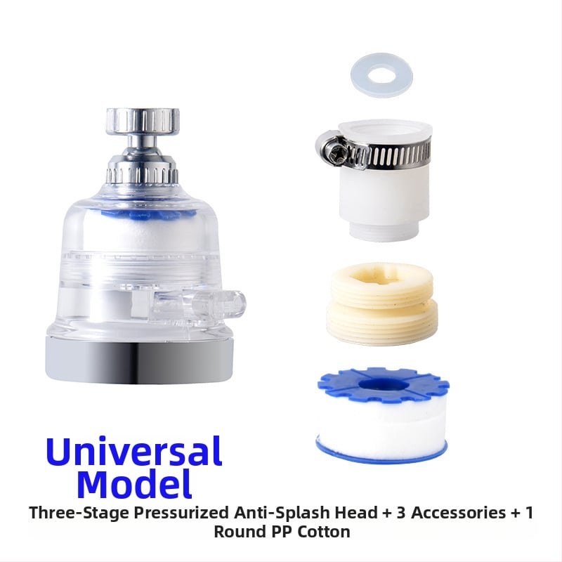 Zuhanyfej – felső sugár, műanyag, masszázs/buborék/eső módok, 0-90C, 0.6 MPa