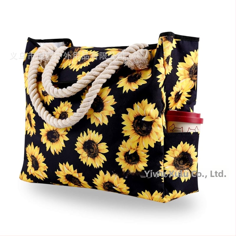 Dámska kabelka s veľkou kapacitou, Oxford látka, vodorovný štvorcový tvar, magnetické zapínanie, vnútorné vrecká na zips a vrecko na telefón