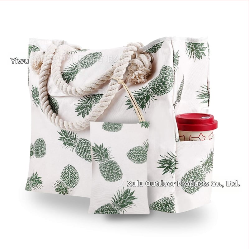 Dámska kabelka s veľkou kapacitou, Oxford látka, vodorovný štvorcový tvar, magnetické zapínanie, vnútorné vrecká na zips a vrecko na telefón