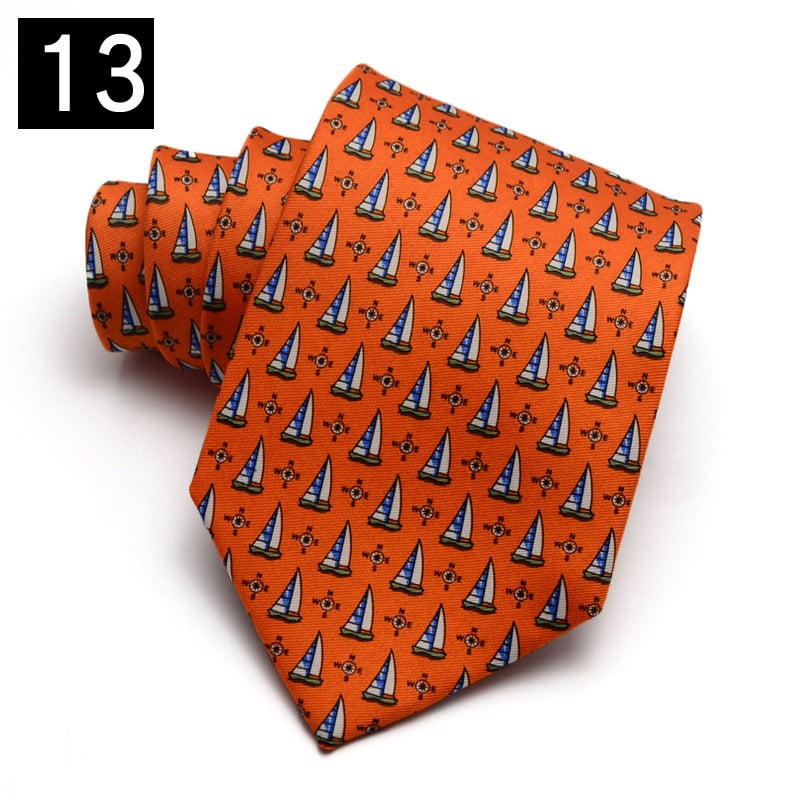 Αντρική γραβάτα από πολυεστερική ίνα, γεωμετρικό σχέδιο, λουλούδι για γιακά