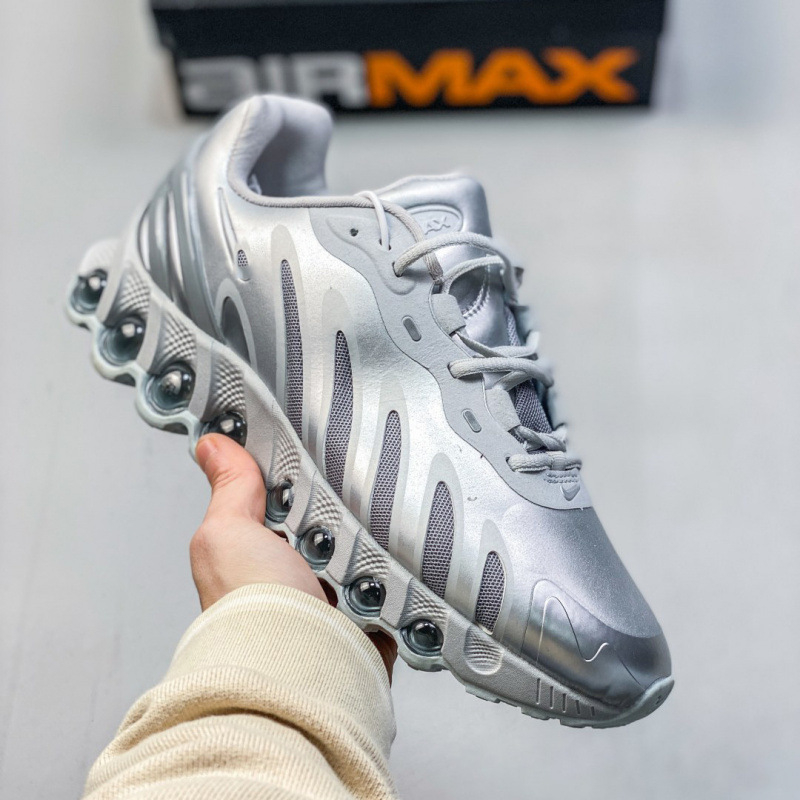 Max DN8 lélegző futócipő Aer párnás technológiával, hálós felsőrész, gumitalp, fűzős zárás, alacsony profil