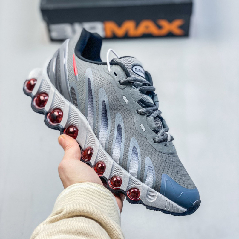 Max DN8 lélegző futócipő Aer párnás technológiával, hálós felsőrész, gumitalp, fűzős zárás, alacsony profil