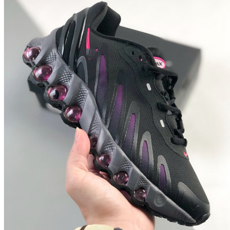 Max DN8 lélegző futócipő Aer párnás technológiával, hálós felsőrész, gumitalp, fűzős zárás, alacsony profil