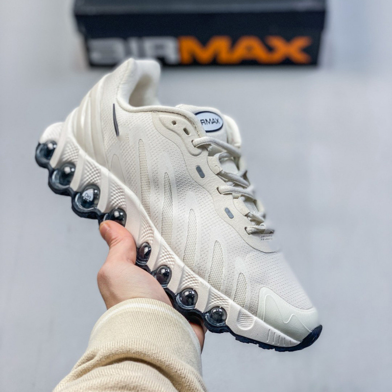 Max DN8 lélegző futócipő Aer párnás technológiával, hálós felsőrész, gumitalp, fűzős zárás, alacsony profil