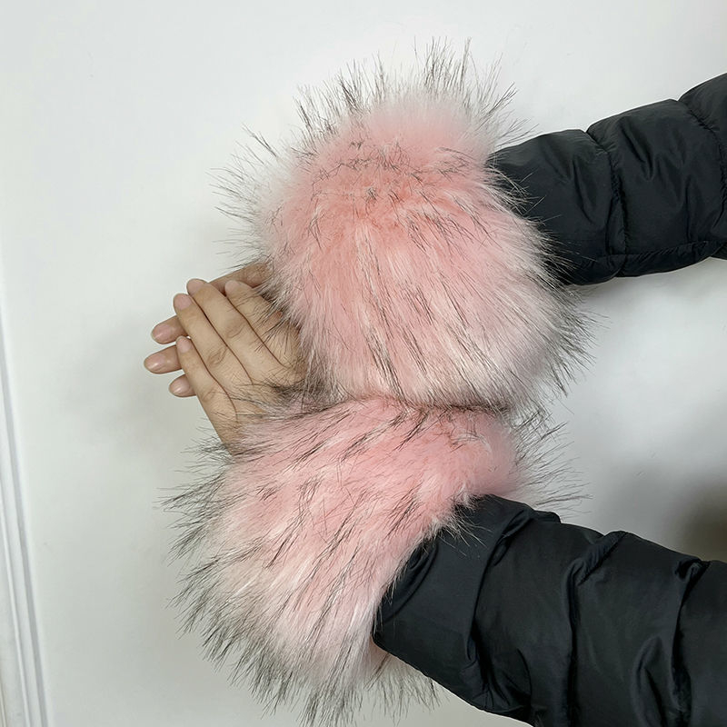 Gyerekeknek készült gyapjú parkas kabát műszőrme gallérral (tavasz 2023)