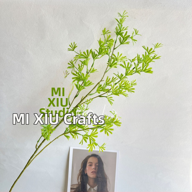 Plantă artificială în stil Monet Garden și Mori landscape, din plastic, cu adeziv moale, pentru nunți, spații în aer liber, recuzită pentru fotografie și decor interior