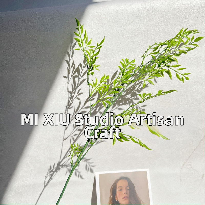 Plantă artificială în stil Monet Garden și Mori landscape, din plastic, cu adeziv moale, pentru nunți, spații în aer liber, recuzită pentru fotografie și decor interior