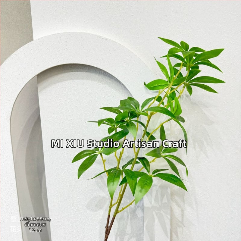 Plantă artificială în stil Monet Garden și Mori landscape, din plastic, cu adeziv moale, pentru nunți, spații în aer liber, recuzită pentru fotografie și decor interior