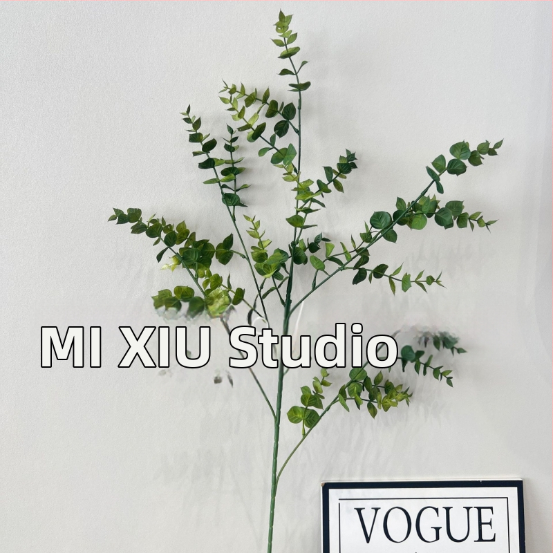 Plantă artificială în stil Monet Garden și Mori landscape, din plastic, cu adeziv moale, pentru nunți, spații în aer liber, recuzită pentru fotografie și decor interior