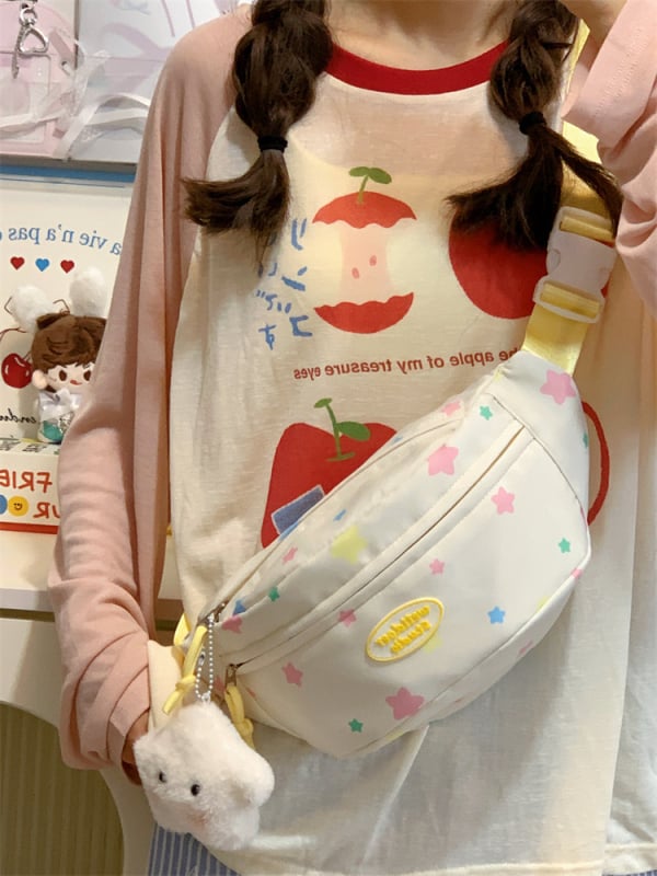 Geantă crossbody din nylon pentru femei, design urban minimalist, lansare vară 2025, închidere cu fermoar, căptușeală din poliester, buzunar intern ascuns cu fermoar, rigiditate medie, cu mai multe compartimente