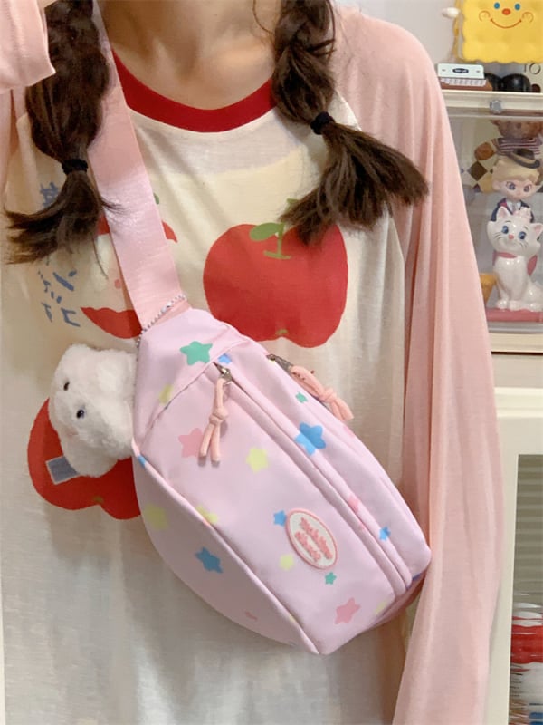 Geantă crossbody din nylon pentru femei, design urban minimalist, lansare vară 2025, închidere cu fermoar, căptușeală din poliester, buzunar intern ascuns cu fermoar, rigiditate medie, cu mai multe compartimente