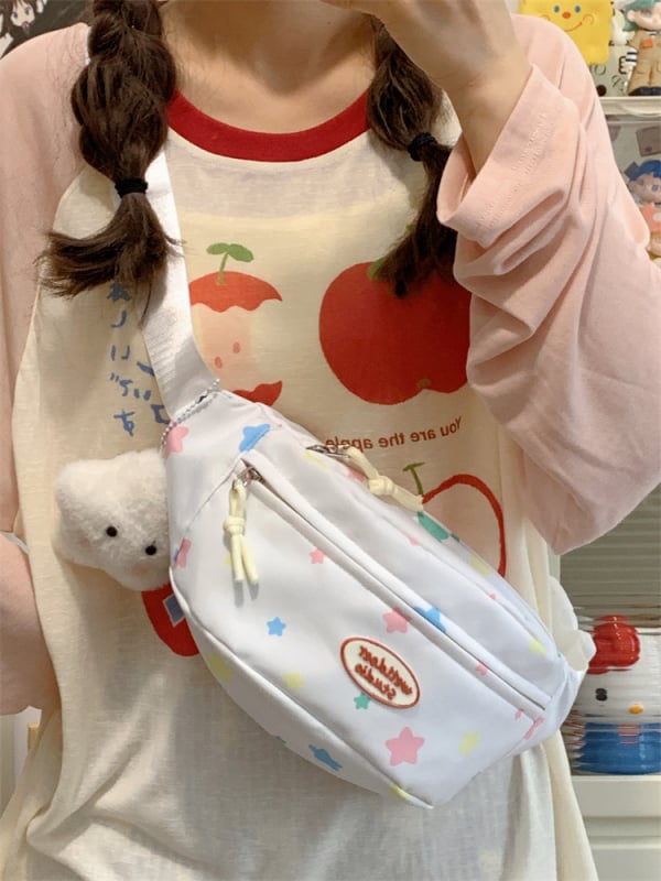 Geantă crossbody din nylon pentru femei, design urban minimalist, lansare vară 2025, închidere cu fermoar, căptușeală din poliester, buzunar intern ascuns cu fermoar, rigiditate medie, cu mai multe compartimente