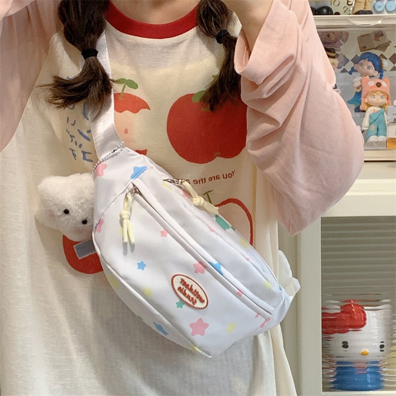 Geantă crossbody din nylon pentru femei, design urban minimalist, lansare vară 2025, închidere cu fermoar, căptușeală din poliester, buzunar intern ascuns cu fermoar, rigiditate medie, cu mai multe compartimente