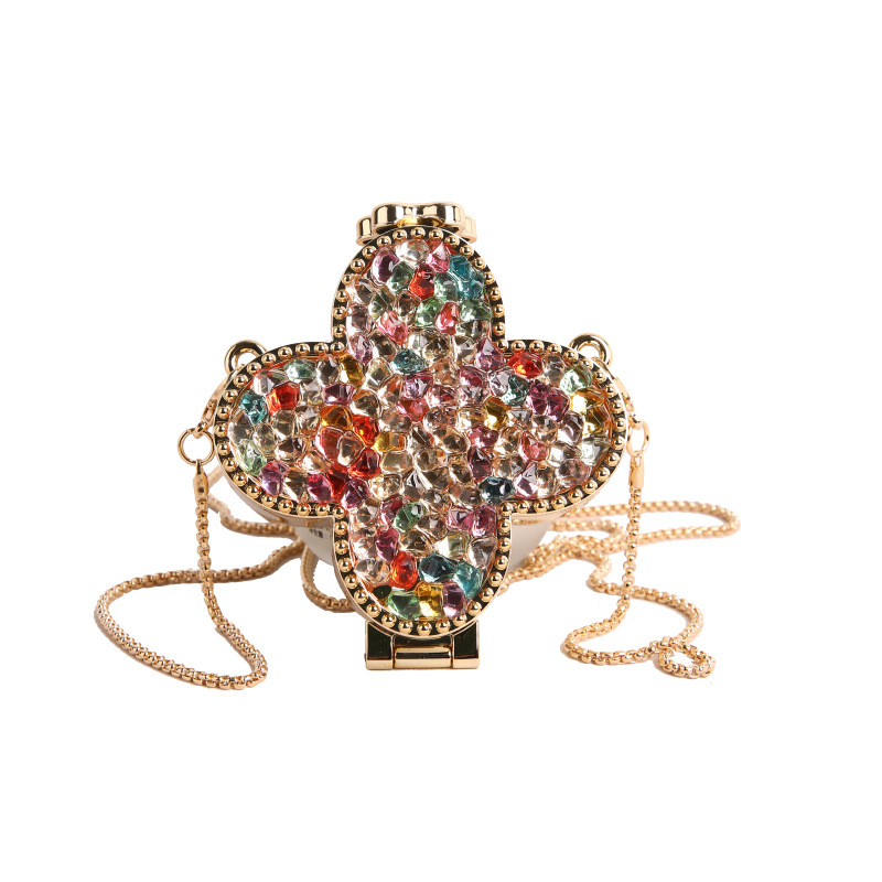 Ακρυλική χιαστί τσάντα, κυκλικό σχήμα, αστικός μινιμαλισμός, κλείσιμο με κλειδαριά, μονοϊμάντας