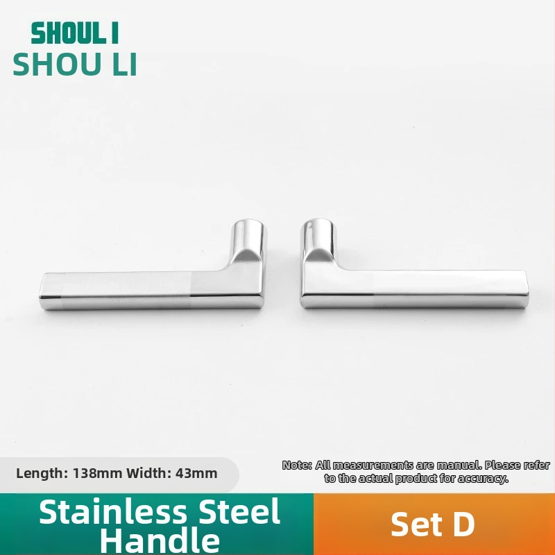 Kľučka na dvere so zámkom, nerezová oceľ, model ZH-BXGSB, pre vnútorné dvere do spálne, moderný a jednoduchý štýl