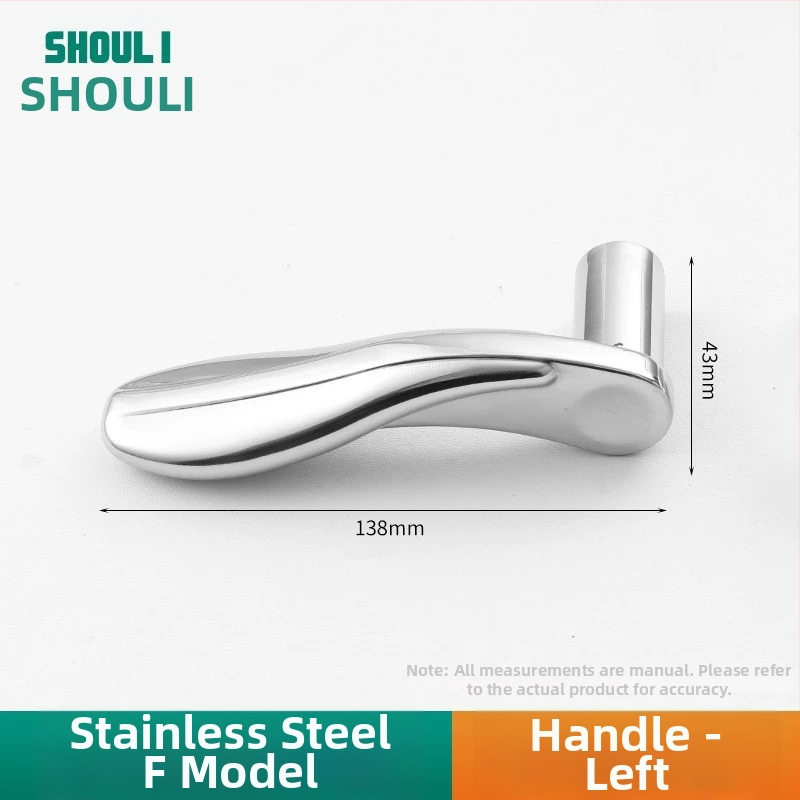 Kľučka na dvere so zámkom, nerezová oceľ, model ZH-BXGSB, pre vnútorné dvere do spálne, moderný a jednoduchý štýl