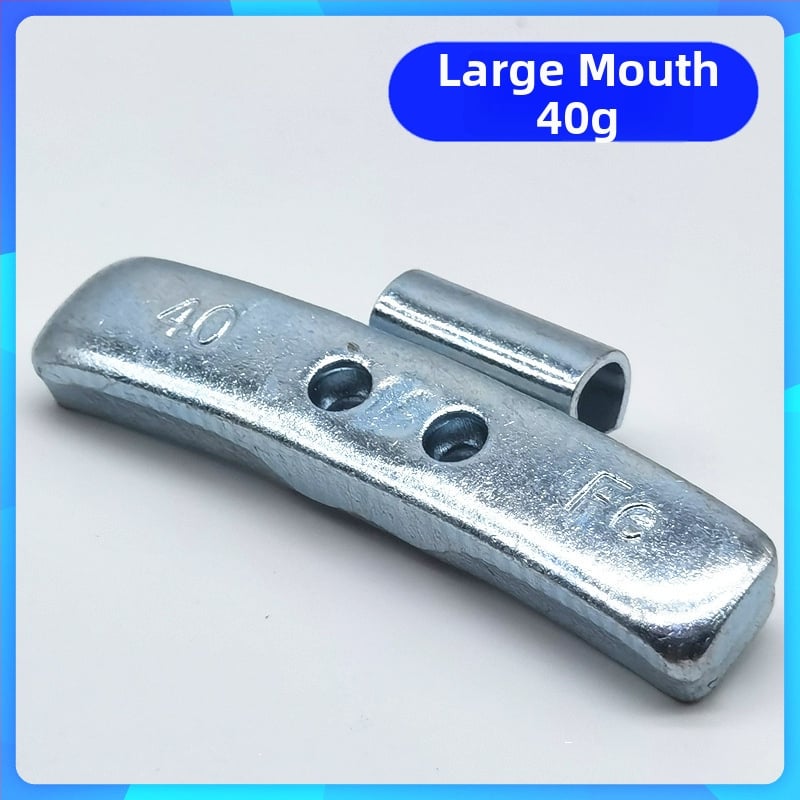 Σετ μπλοκ εξισορρόπησης ελαστικών αυτοκινήτου με μικτές διαστάσεις οπών, κράμα αλουμινίου και αγκίστρια ζαντών από ατσάλι