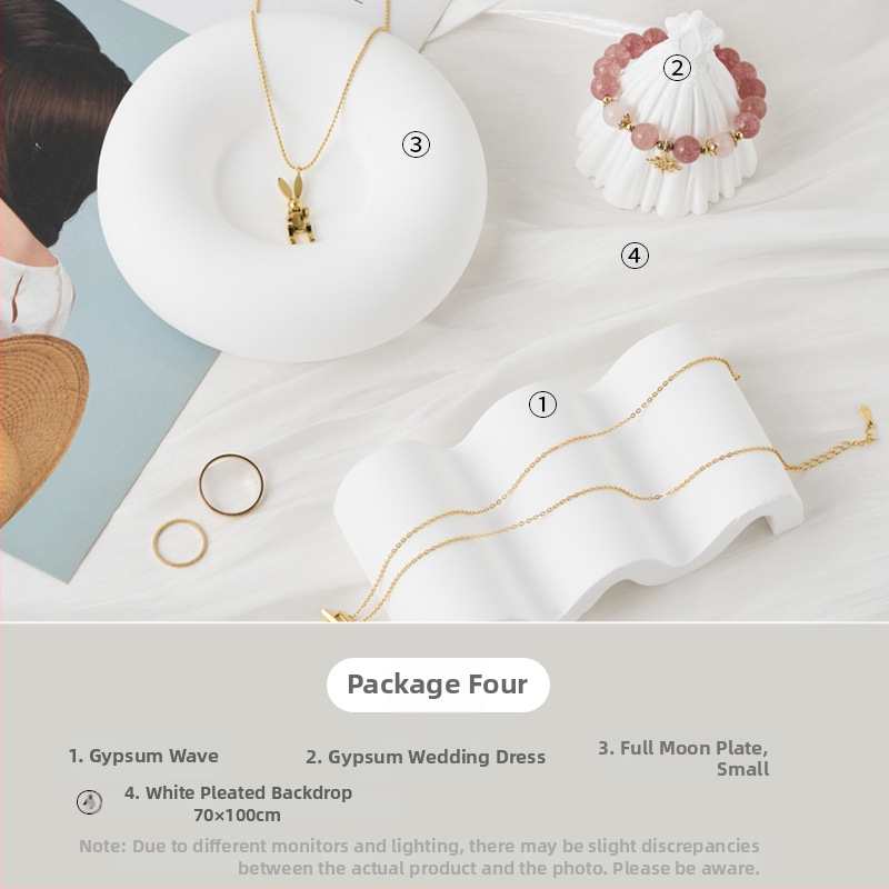 Ékszerfotózáshoz szánt dísztárgyak — márka Light, Shadow and Stars; termékfotózáshoz; anyag: egyéb