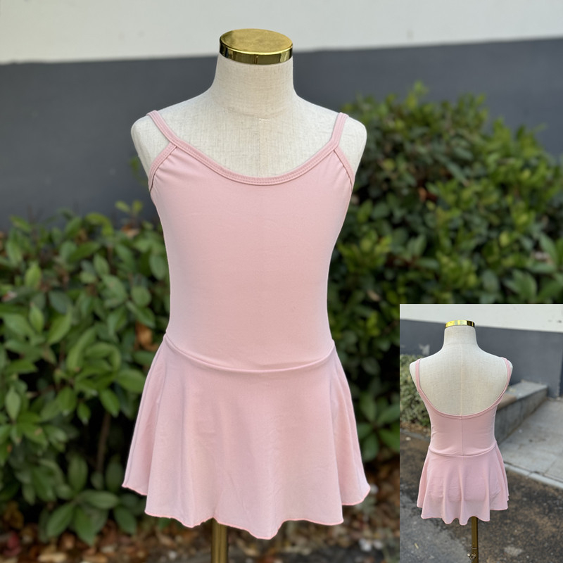 Gyerekeknek szóló táncruha lányoknak, gyakorló stílus, hosszú ujjú, nyúl szőr anyag, 2025 tavasz