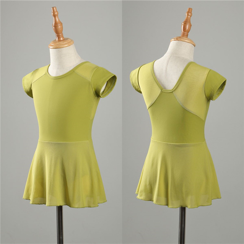 Gyerekeknek szóló táncruha lányoknak, gyakorló stílus, hosszú ujjú, nyúl szőr anyag, 2025 tavasz