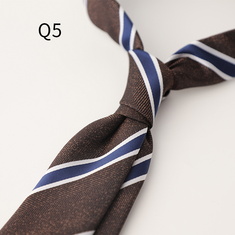 Γραβάτα με άνθη για το γιακά, ζακάρ πολυεστερικό νήμα, στυλ βέλους, ανδρικό επιχειρηματικό (καλοκαίρι 2025)