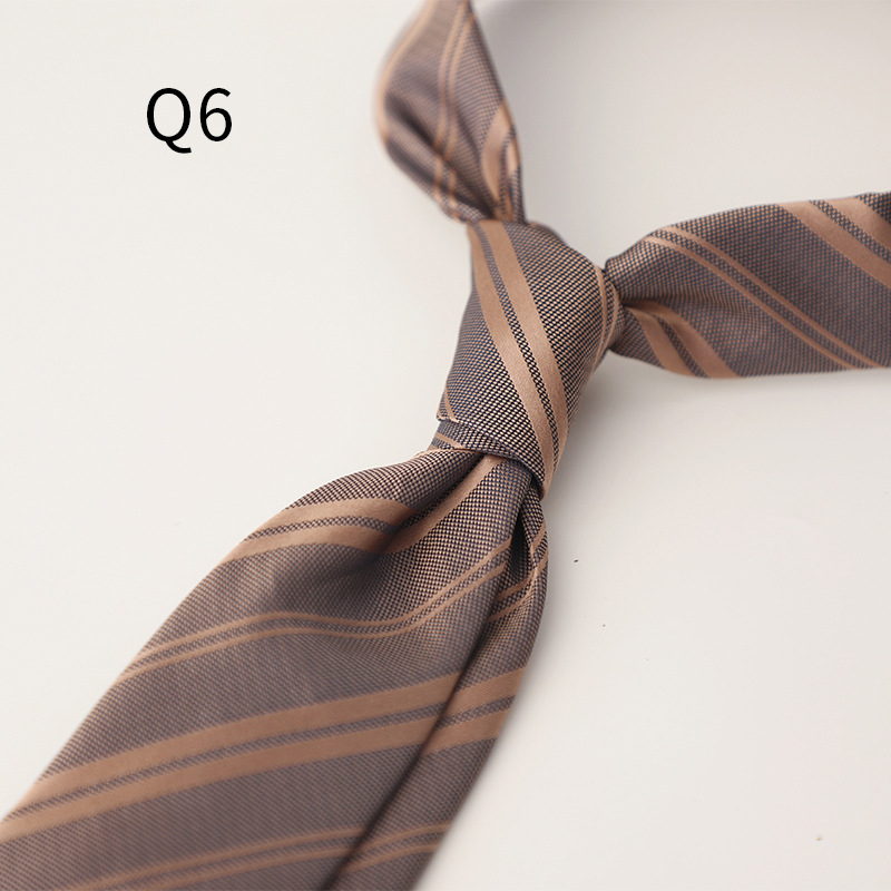 Γραβάτα με άνθη για το γιακά, ζακάρ πολυεστερικό νήμα, στυλ βέλους, ανδρικό επιχειρηματικό (καλοκαίρι 2025)