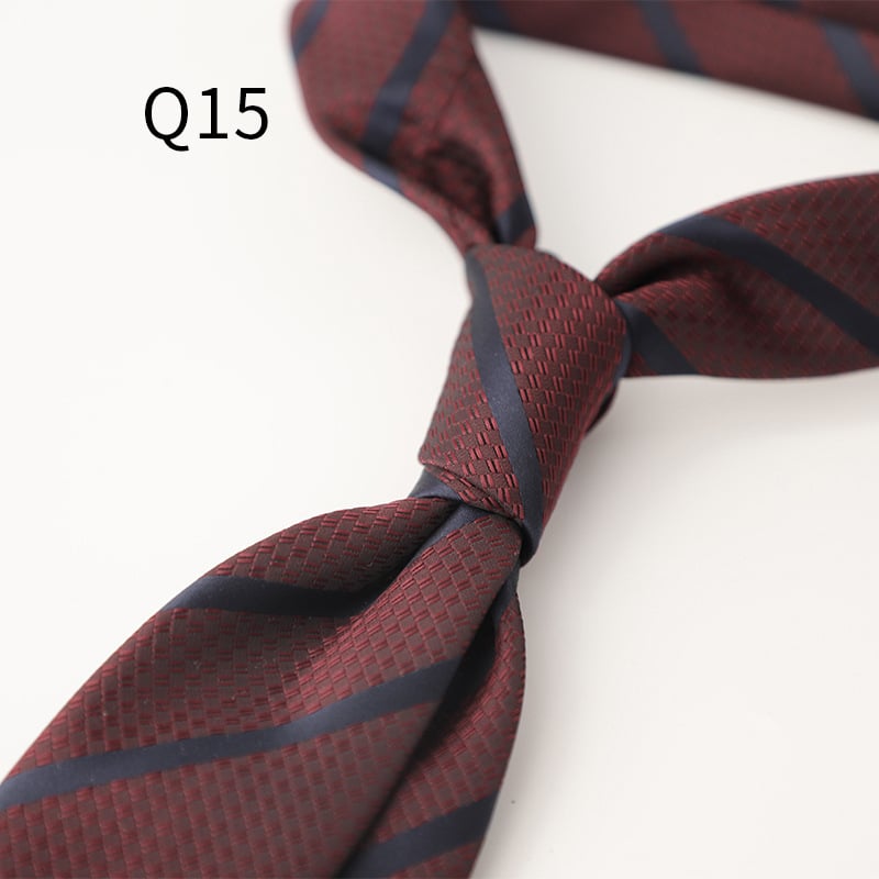 Γραβάτα με άνθη για το γιακά, ζακάρ πολυεστερικό νήμα, στυλ βέλους, ανδρικό επιχειρηματικό (καλοκαίρι 2025)