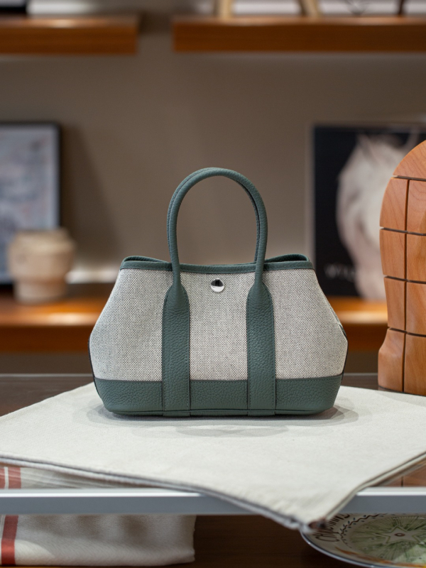 Ανεξάρτητη καμβάς τσάντα με οριζόντιο τετράγωνο σχήμα, ανοιχτό επάνω μέρος, θήκη για κινητό, επένδυση από καμβά